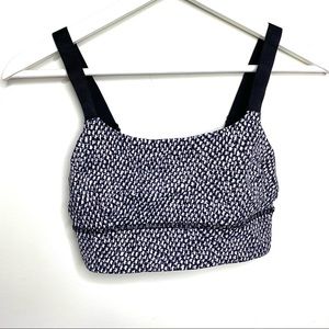 Lululemon Both Ways Bra in black/white size 4